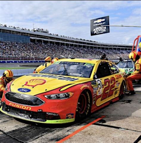 Joey Logano Race Used Charlotte Roval Sheet Metal 